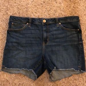 Denim cut off shorts. Stretchy, and so comfortable!